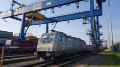 空運公司歐洲空運-新年新線路，馬士基洲際鐵路再創佳績~