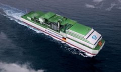 國際快遞費在線查詢-北極星航運（Polaris Shipping）開發(fā)移動發(fā)電船新概念