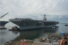 廣州國際快遞-美議員批“福特”號：投入130億美元，買了艘駁船